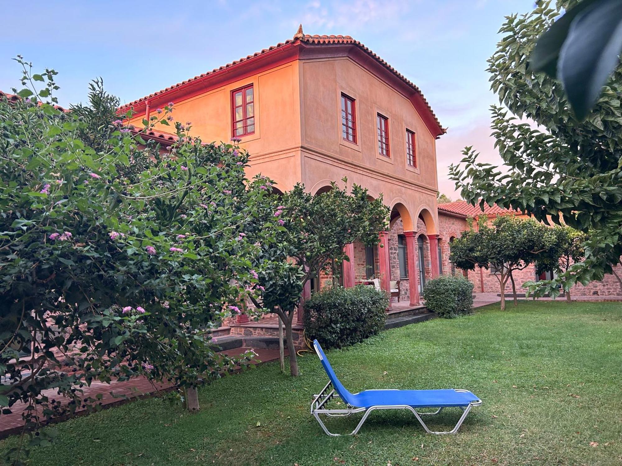 Villa Daphnis & Chloe Pyrgi Thermis 外观 照片