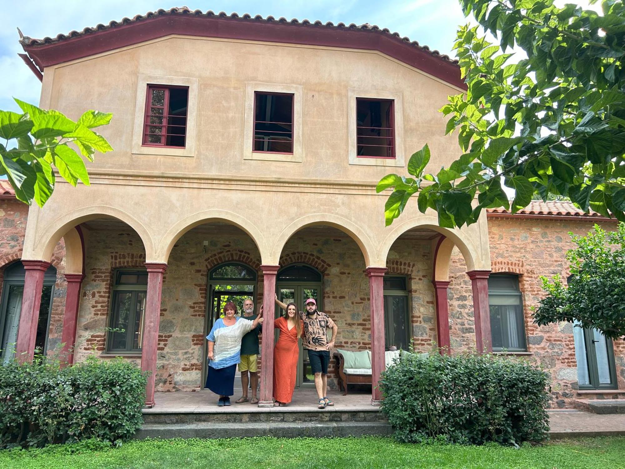Villa Daphnis & Chloe Pyrgi Thermis 外观 照片